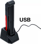 Akku-Knicklampe COB-LED 6,5 W mit Ladestation