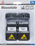 Mausefalle Kunststoff 2-tlg