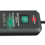 Secure-Tec Steckdosenleiste 6-fach schwarz