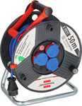 Kabeltrommel 50 m IP44 AT-N05V3V3-F 3G1,5 blau