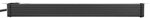 Steckdosenleiste 8-fach schwarz/hellgrau 3 m H05VV-F 3G1,5 19-Format