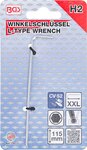 Winkelschlussel extra lang Innensechskant/Innensechskant mit Kugelkopf 2mm (115mmL)