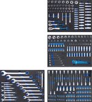Werkstattwagen 8 Schubladen mit 296 Werkzeugen