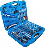 Steckschlüssel-Satz Gear Lock Antrieb 6,3 mm (1/4) / 10 mm (3/8) / 12,5 mm (1/2) 218-tlg