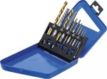 Schraubenausdreher- & Linksbohrer-Satz HSS titan-nitriert 2 - 7,5 mm 10-tlg