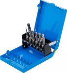 HSS-G-Bohrer-/Gewindeschneider-Satz 7-tlg