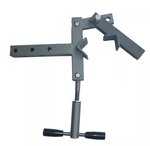 Schraubstock-Klemmvorrichtung für Federbeine