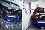 Sanitar-Werkzeugsortiment 101-tlg