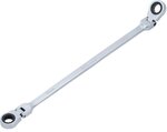 Doppel-Ratschen-Gelenkschlussel SW 10 x 11 mm
