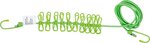 Flexible Wascheleine 1,9 - 2,4 m mit 10 Clips