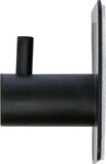 Handtuch-Haken-Satz schwarz selbstklebend 6-tlg