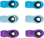 Mehrzweck-Verschluss-Clip-Satz magnetisch farbig 6-tlg