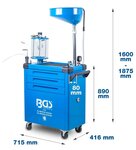 Ol-Service-Station mit Olfilterschlussel-Satz 70 l