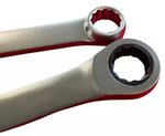 Extra langer Ringratschen-Schlusselsatz 8–19 mm, 10-teilig