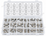 Sterling Sortiment Flinke Glassicherungen 0,5A- 15A 180 Stuck