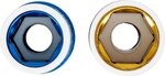 Kraft-Schoneinsatz-Satz Antrieb innenvierkant 12,5 mm (1/2) SW 17 / 19 mm 2-tlg