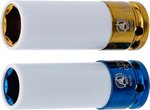 Kraft-Schoneinsatz-Satz Antrieb innenvierkant 12,5 mm (1/2) SW 17 / 19 mm 2-tlg