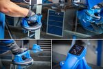 Akku-Gummisauger / Scheibentrager extra stark Ø 200 mm mit Digitalanzeige