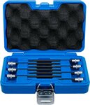 Steckschlussel-Bit-Satz (1/4) T-Profil (fur Torx) mit Kugelkopf T10 - T40, 7-teilig