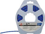 Kunststoff-Seil / Allzweckseil 4 mm x 30 m blau / gelb / rot