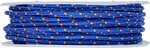 Kunststoff-Seil / Allzweckseil 4 mm x 30 m blau / gelb / rot