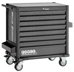 Jumbo Black Edition Werkzeugwagen mit 8 Schubladen und 607-teiligem Werkzeugsatz