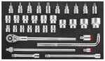Jumbo Black Edition Werkzeugwagen mit 8 Schubladen und 607-teiligem Werkzeugsatz