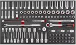 Jumbo Black Edition Werkzeugwagen mit 8 Schubladen und 607-teiligem Werkzeugsatz