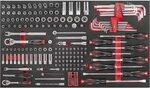 Jumbo Black Edition Werkzeugwagen mit 8 Schubladen und 607-teiligem Werkzeugsatz