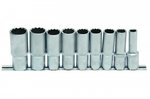 9-teiliges Deep Socket Set, 12-teilig, 1/2