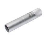 Zundkerzen-Einsatz mit Magnet, Zwolfkant, lang Antrieb Innenvierkant (3/8) SW 14 mm