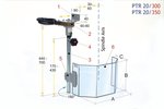 Schutzabdeckung für große Bohrer PTR 20/300, 3,90kg