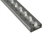 Schienen Aluminium l.3000mm - flach