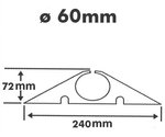 Kabelbrucke 60mm