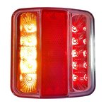 Rucklicht 4 Funktionen 98x105mm 14LED