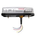 Rucklicht 5 Funktionen 225x105mm 43LED links