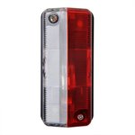 Breite Licht rot weiß 92x42mm
