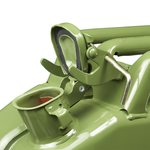 Benzinkanister 20L Metall grün UN- & TüV/GS-geprüft