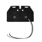 Begrenzungsleuchte 12 24V weiß 110x40mm LED mit Halter