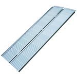 Auffahrrampe Aluminium klappbar für Rollstuhl 122x73cm 270kg