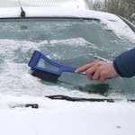 Schneeburste 14 5 Zoll mit Eiskratzer
