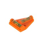 Wasserwaagenpyramide mit Magnet auf Karte