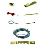 Bilder-Haken-Sortiment 97-tlg.