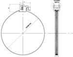 Multiband Edelstahl 10m