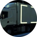 Reflektorband 3M weiß 50mm 2M