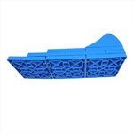 Multifunktionaler stapelbarer Rampenblock