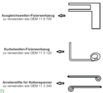 Motor-Einstellwerkzeug-Satz fur BMW N43