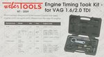 Motor Einstell Werkzeugsatz für VAG 1.6 & 2.0 TDI