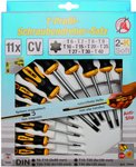 Schraubendreher-Satz T-Profil (fur Torx) T6 - T40 11-tlg