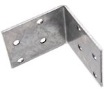 Winkelverbinder, verzinkt, 50x50x40x2 mm